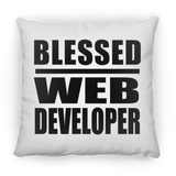 Blessed Web Developer - Throw Pillow