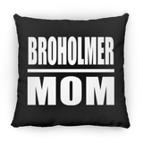 Broholmer Mom - Throw Pillow Black