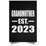 Grandmother Established EST. 2023 - Poster Portrait