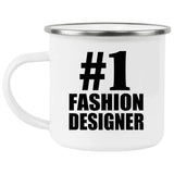 Number One #1 Fashion Designer - 12oz Camping Mug