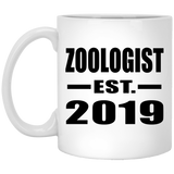 Zoologist Established EST. 2019 - 11oz Coffee Mug