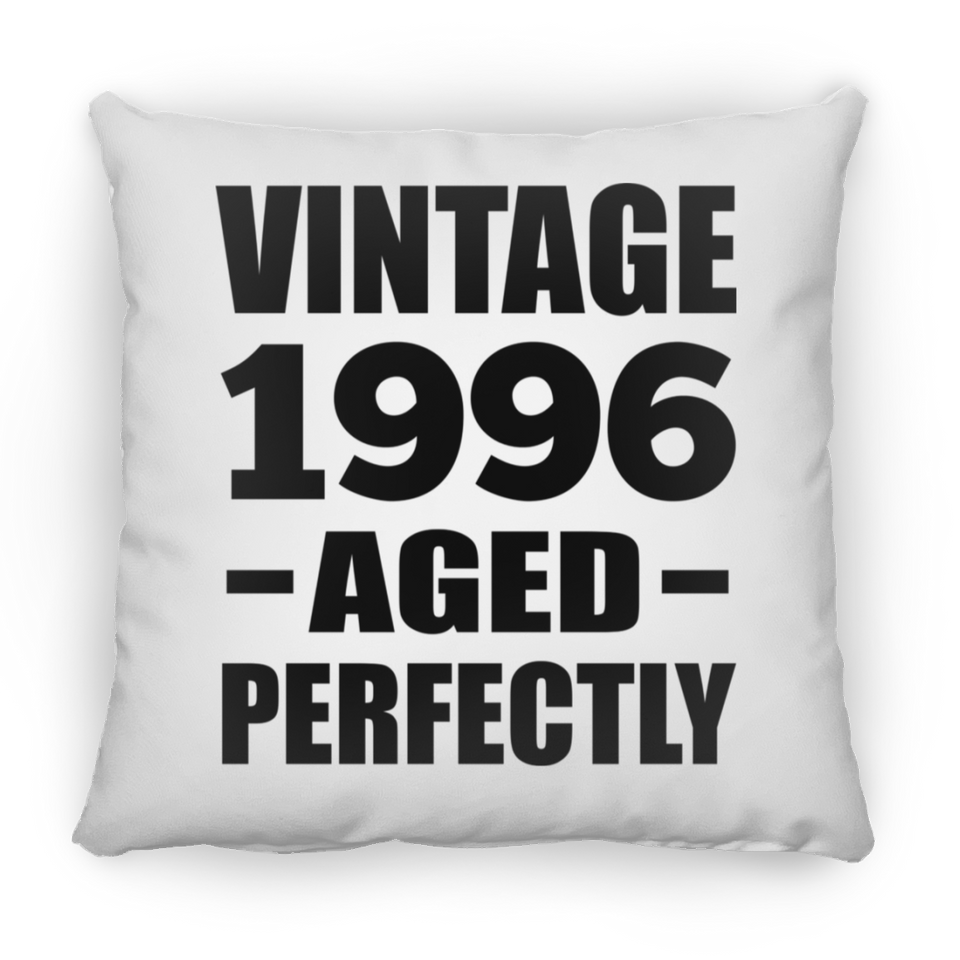 28th Birthday Vintage 1996 Aged Perfectly - Throw Pillow