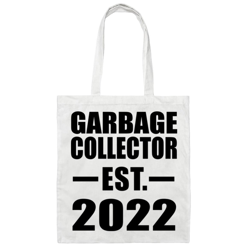 Garbage Collector Established EST. 2022 - Tote Bag White