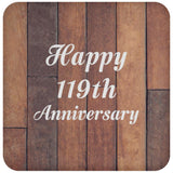 Happy 119th Anniversary - Drink Coaster E