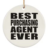 Best Purchasing Agent Ever - Circle Ornament