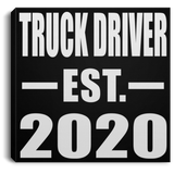 Truck Driver Established EST. 2020 - Canvas Square