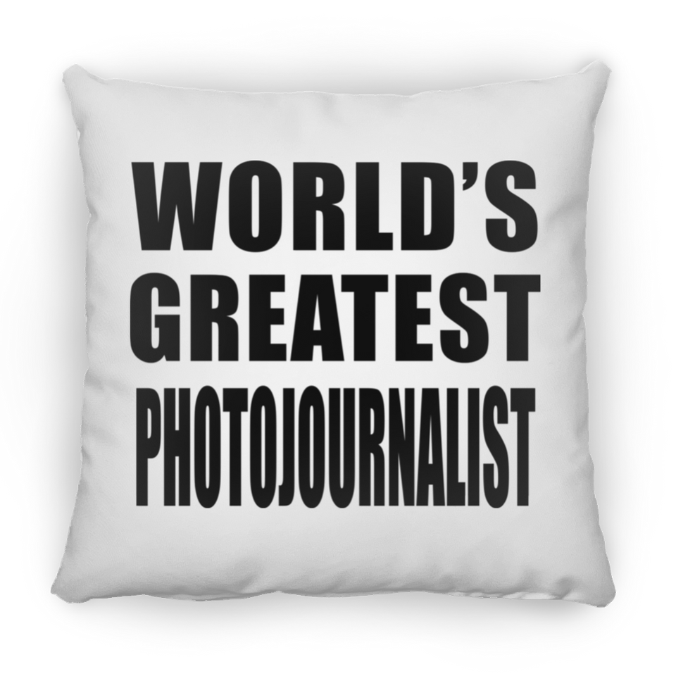 World's Greatest Photojournalist - Throw Pillow