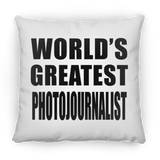 World's Greatest Photojournalist - Throw Pillow