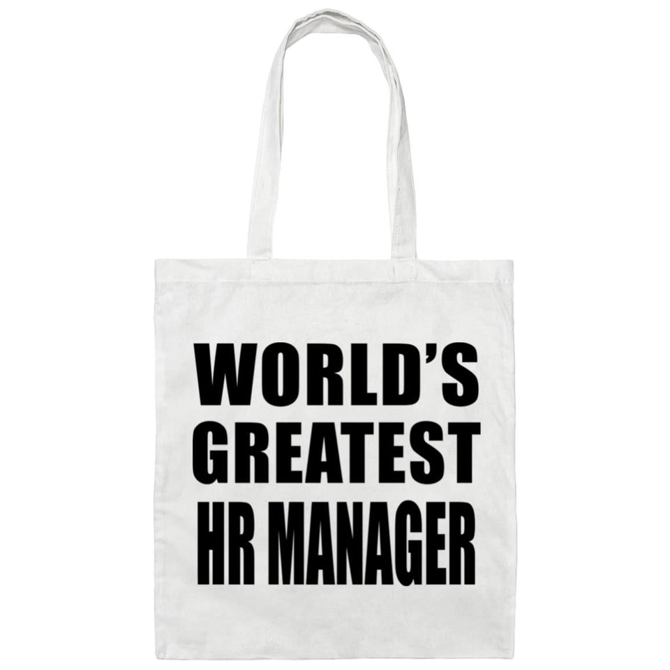 World's Greatest Hr Manager - Tote Bag White