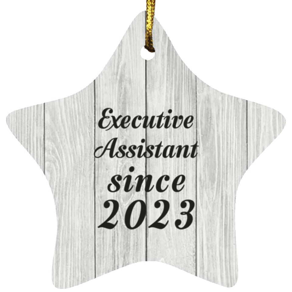 Executive Assistant Since 2023 - Star Ornament F