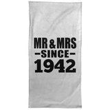 82nd Anniversary Mr & Mrs Since 1942 - Hand Towel