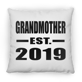 Grandmother Established EST. 2019 - Throw Pillow