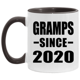 Gramps Since 2020 - 11oz Accent Mug Black
