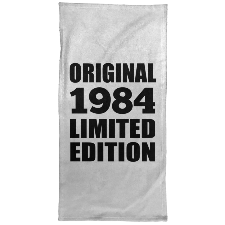 40th Birthday Original 1984 Limited Edition - Hand Towel
