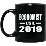 Economist Established EST. 2019 - 11oz Coffee Mug Black