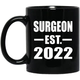 Surgeon Established EST. 2022 - 11oz Coffee Mug Black