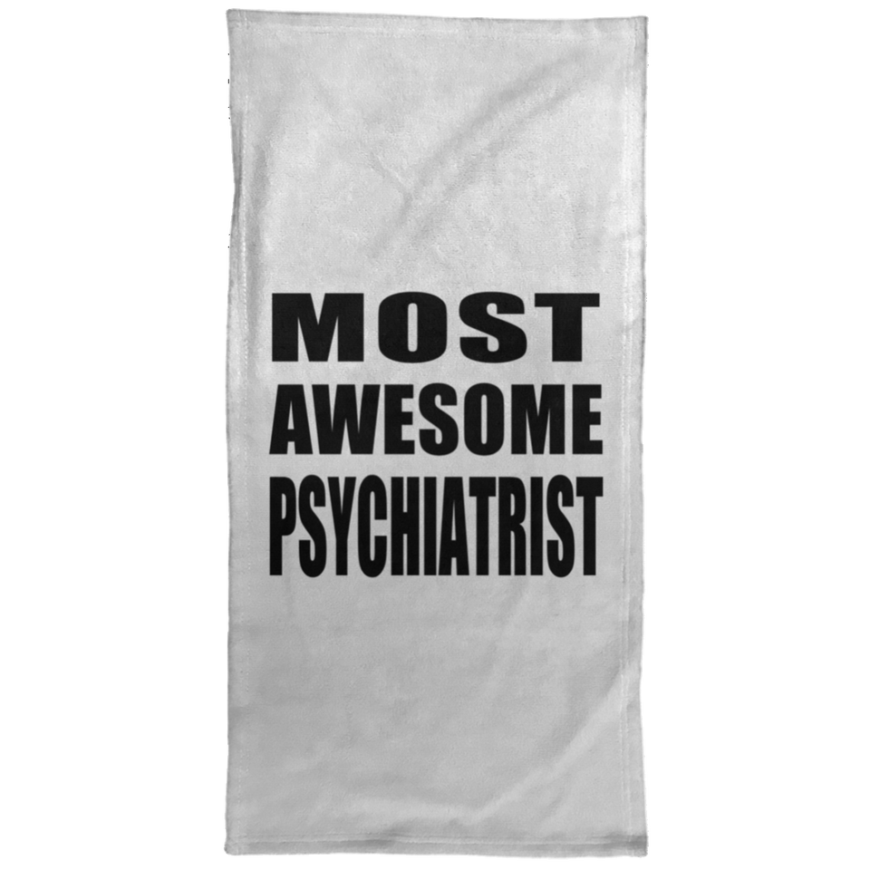 Most Awesome Psychiatrist - Hand Towel