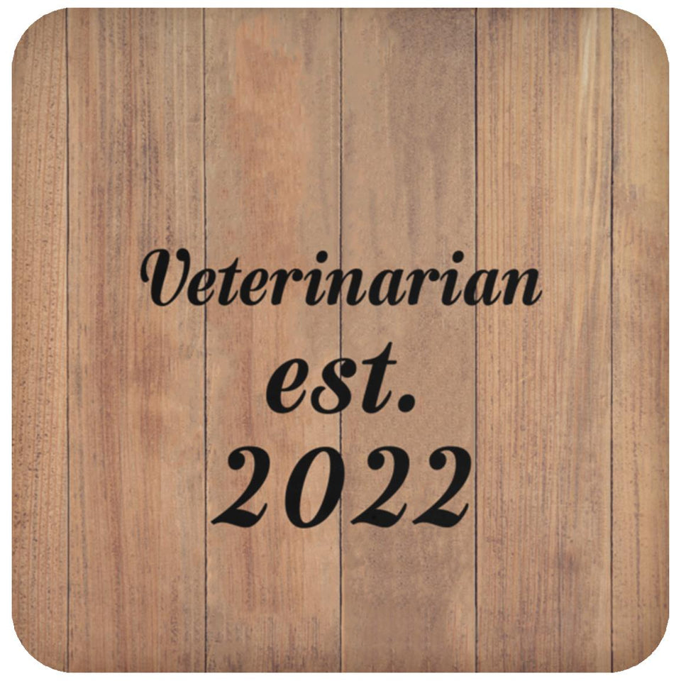 Veterinarian Established Est. 2022 - Drink Coaster C