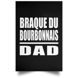 Braque Du Bourbonnais Dad - Poster Portrait
