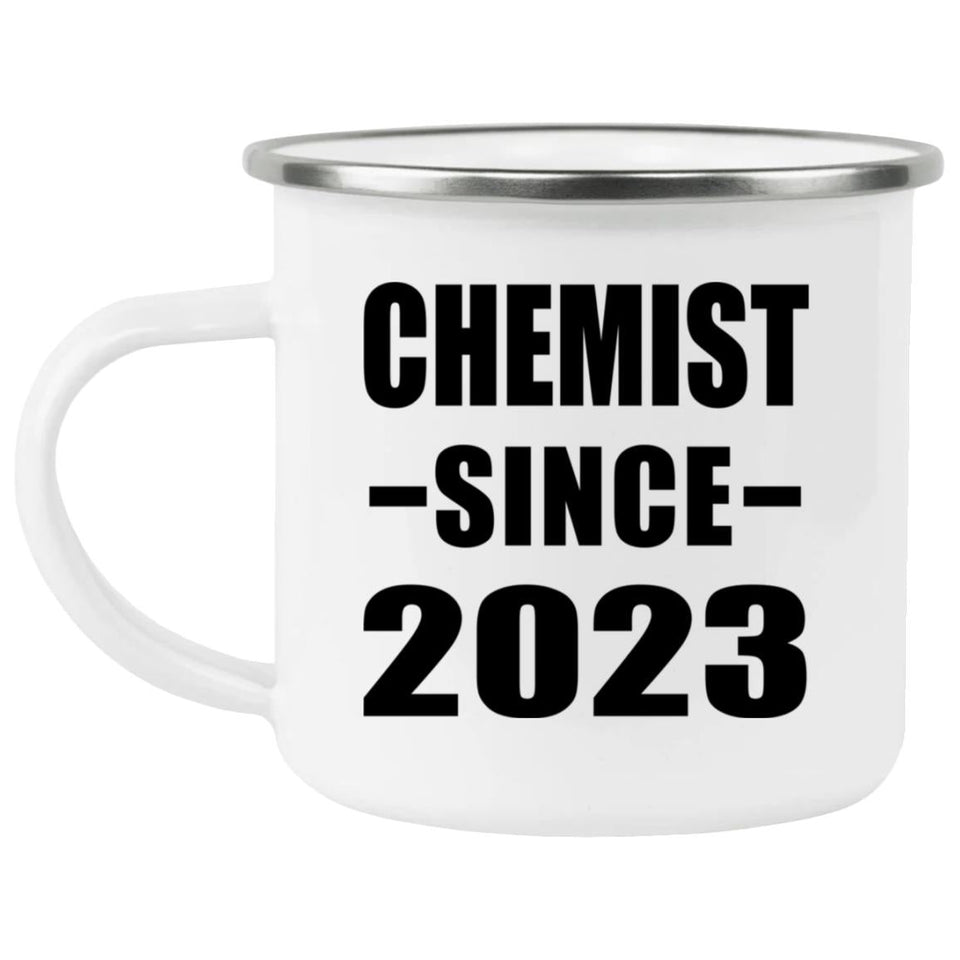 Chemist Since 2023 - 12oz Camping Mug