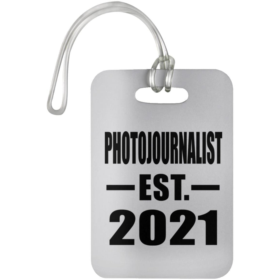 Photojournalist Established EST. 2021 - Luggage Bag Tag