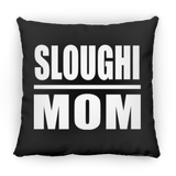 Sloughi Mom - Throw Pillow Black