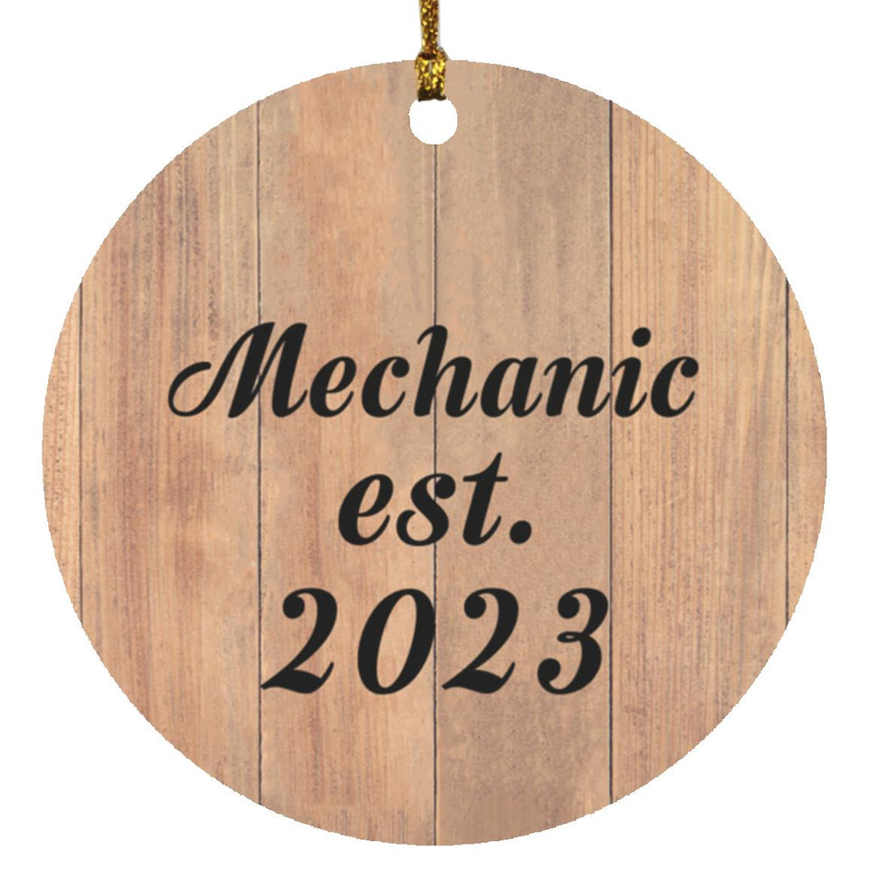Mechanic Established Est. 2023 - Circle Ornament C