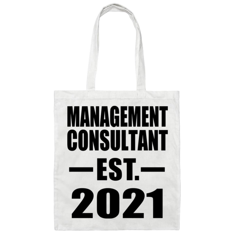 Management Consultant Established EST. 2021 - Tote Bag White