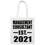 Management Consultant Established EST. 2021 - Tote Bag White