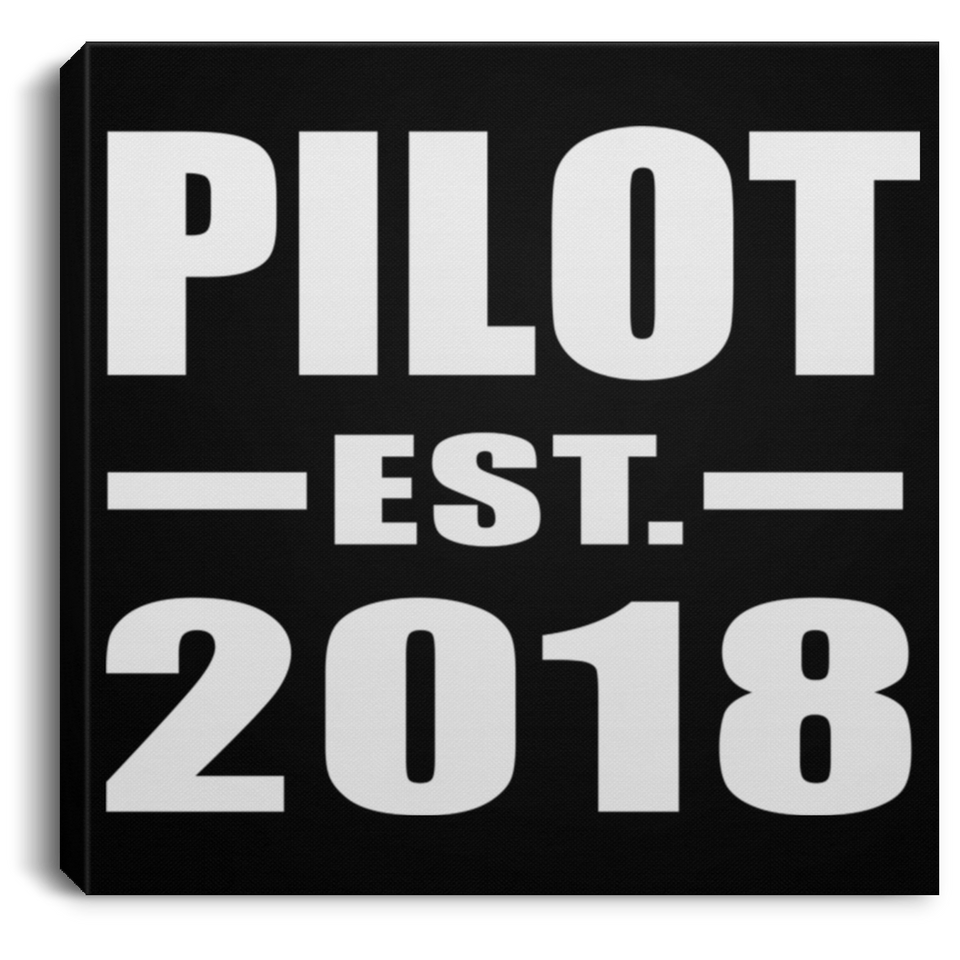Pilot Established EST. 2018 - Canvas Square
