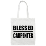 Blessed Carpenter - Tote Bag White