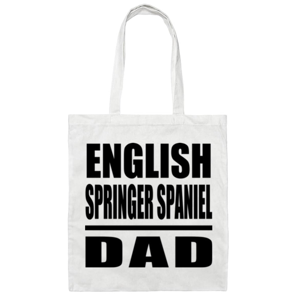 English Springer Spaniel Dad - Tote Bag White