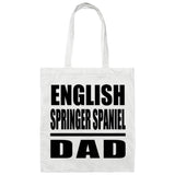 English Springer Spaniel Dad - Tote Bag White