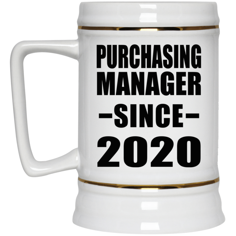 Purchasing Manager Since 2020 - Beer Stein