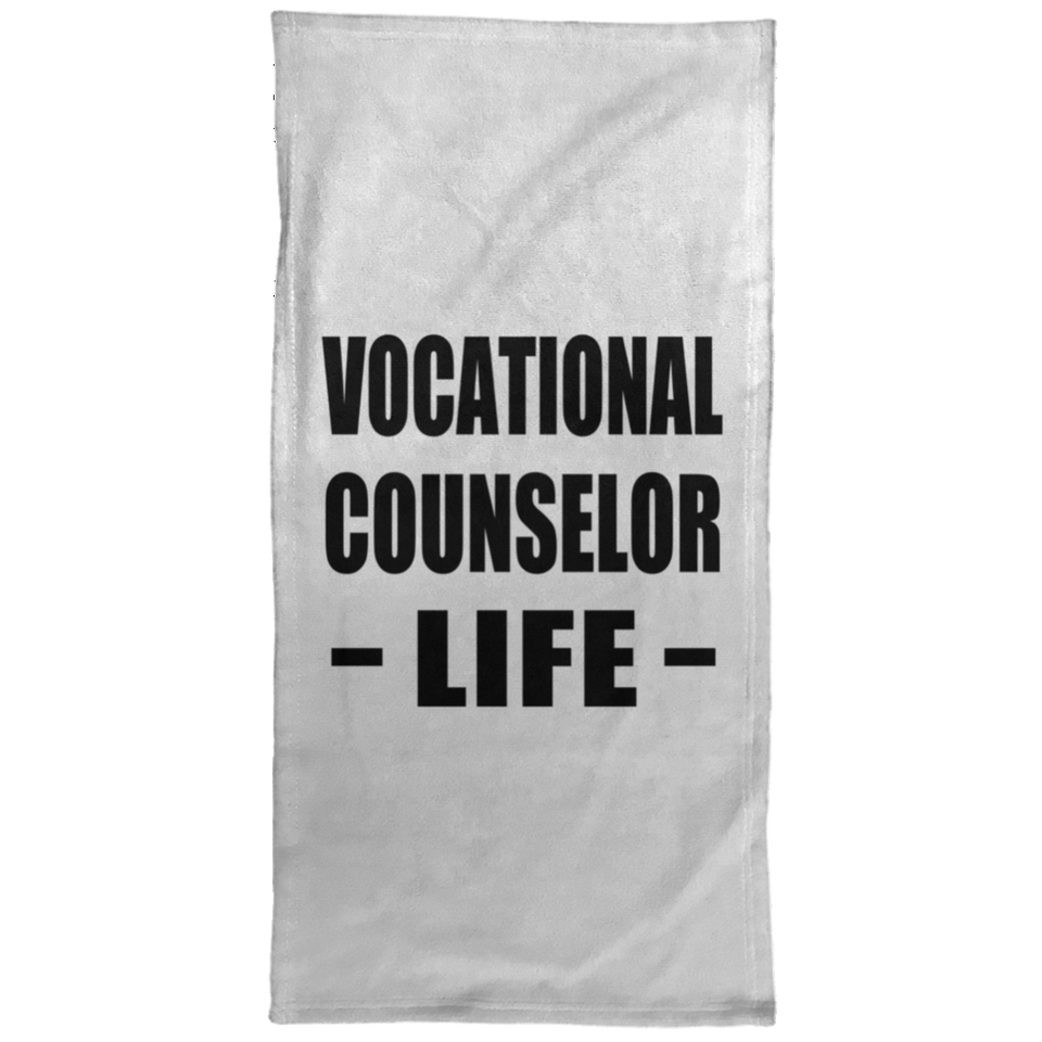 Vocational Counselor Life - Hand Towel