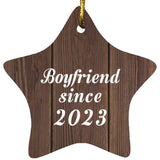 Boyfriend Since 2023 - Star Ornament D
