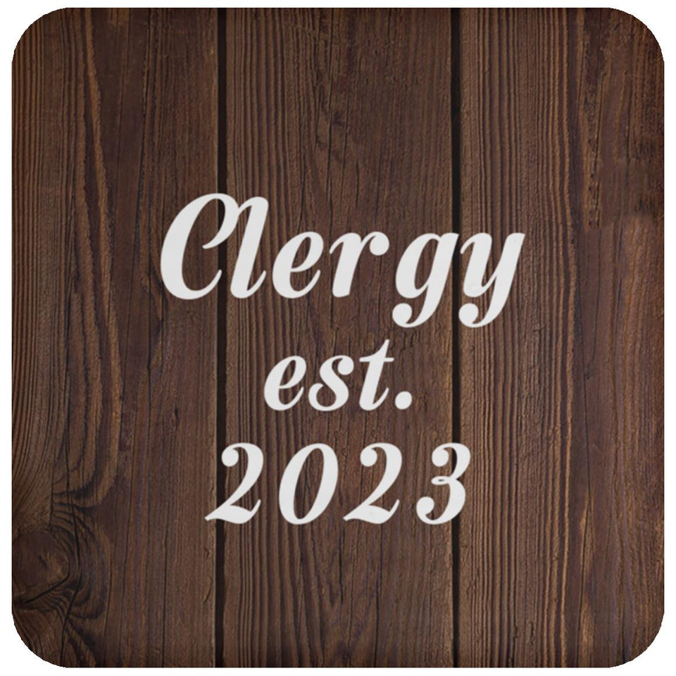 Clergy Established Est. 2023 - Drink Coaster D