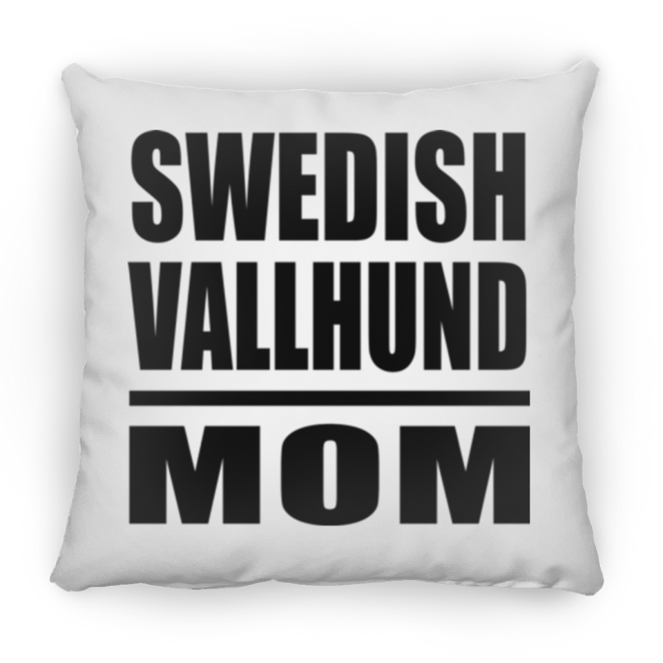 Swedish Vallhund Mom - Throw Pillow