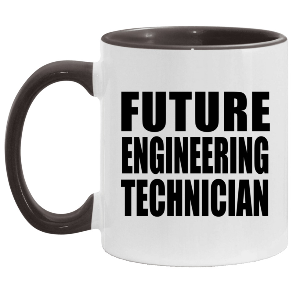 Future Engineering Technician - 11oz Accent Mug Black