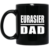 Eurasier Dad - 11oz Coffee Mug Black