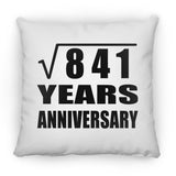 29th Anniversary Square Root of 841 Years Anniversary - Throw Pillow