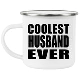 Coolest Husband Ever - 12oz Camping Mug