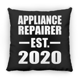 Appliance Repairer Established EST. 2020 - Throw Pillow Black