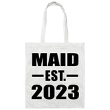 Maid Established EST. 2023 - Tote Bag White