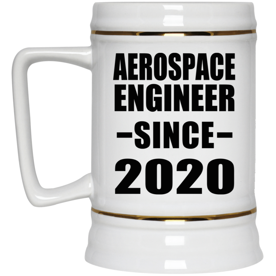 Aerospace Engineer Since 2020 - Beer Stein
