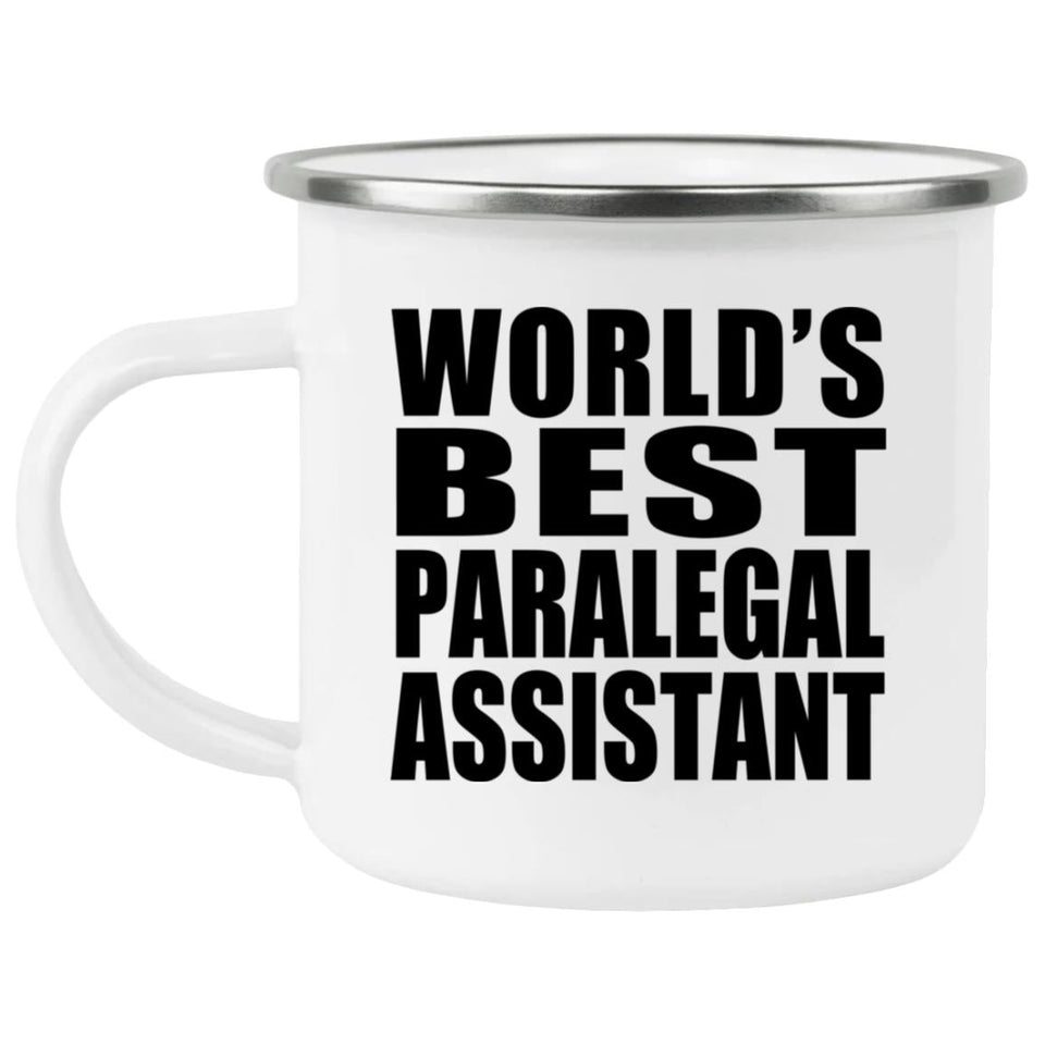 World's Best Paralegal Assistant - 12oz Camping Mug