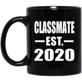 Classmate Established EST. 2020 - 11oz Coffee Mug Black