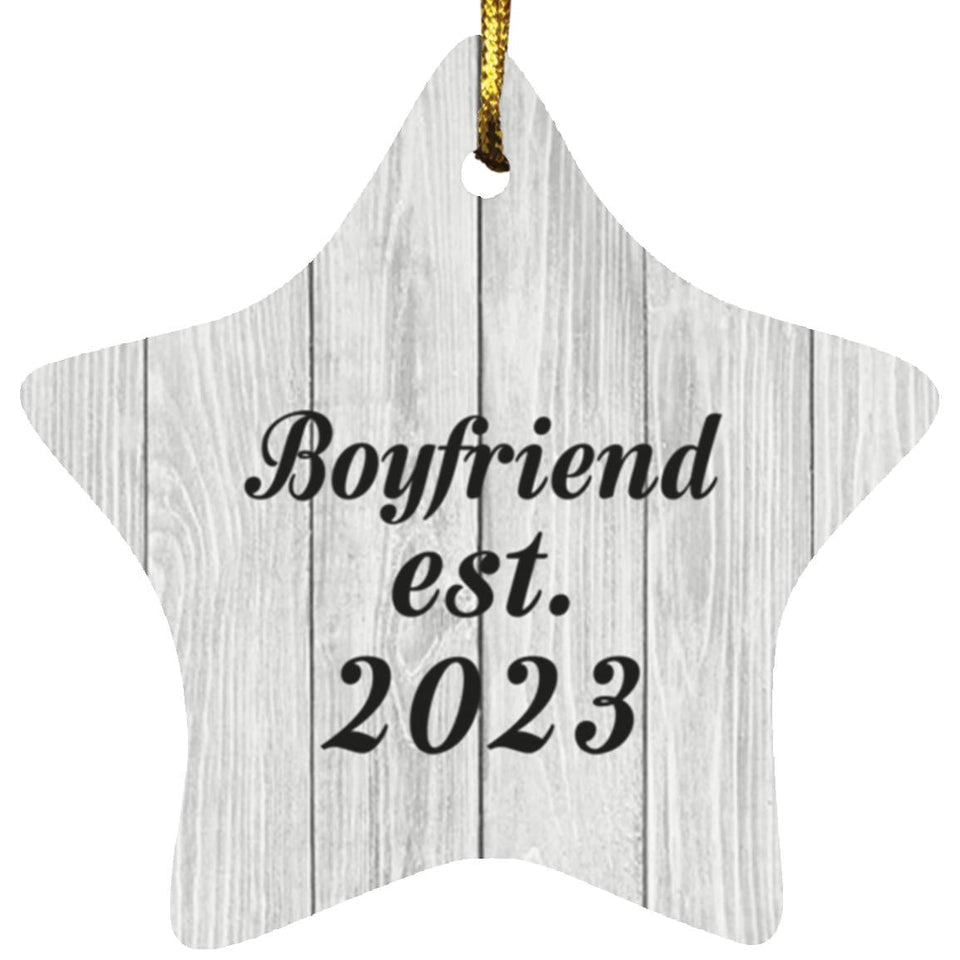 Boyfriend Established Est. 2023 - Star Ornament F