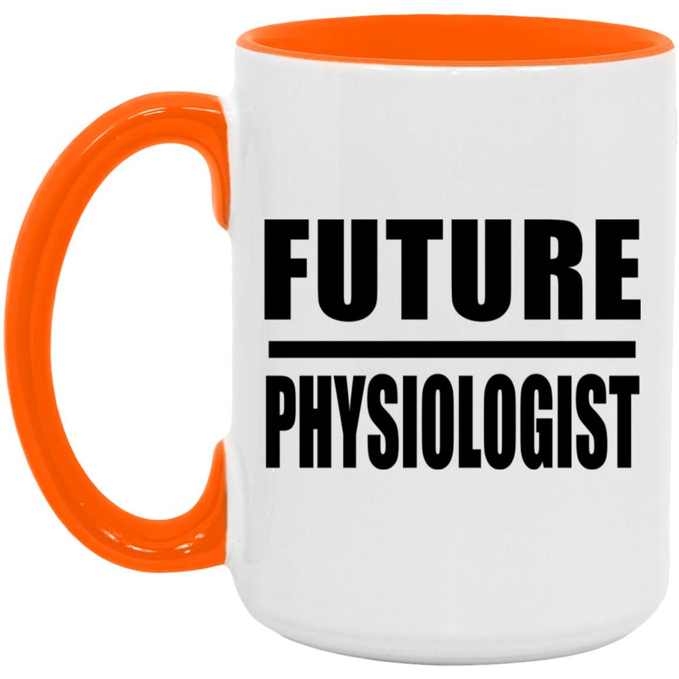 Future Physiologist - 15oz Accent Mug Orange