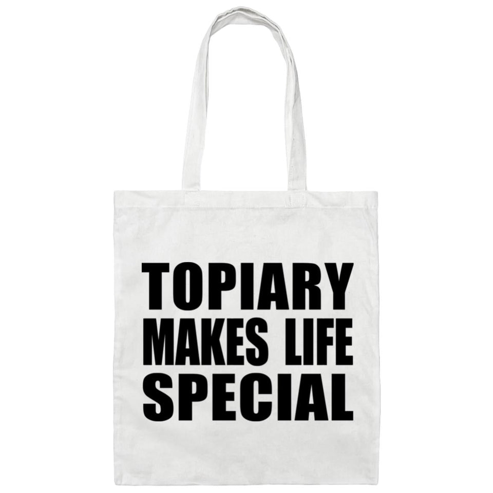 Topiary Makes Life Special - Tote Bag White